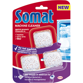 Somat czyszczącym środkiem do zmywarki w tabletkach, 3 szt. Somat czyszczącym środkiem do zmywarki w tabletkach, 3 szt.