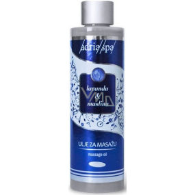 Adria Spa Lavender & Olive výživný masážní olej 200 ml