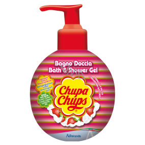 Chupa Chups Jahoda koupelový a sprchový gel 300 ml Chupa Chups Jahoda koupelový a sprchový gel 300 ml
