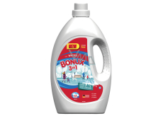 Bonux Whites Polar Ice Fresh 3w1 żel do prania białego 65 prań 3,575 l