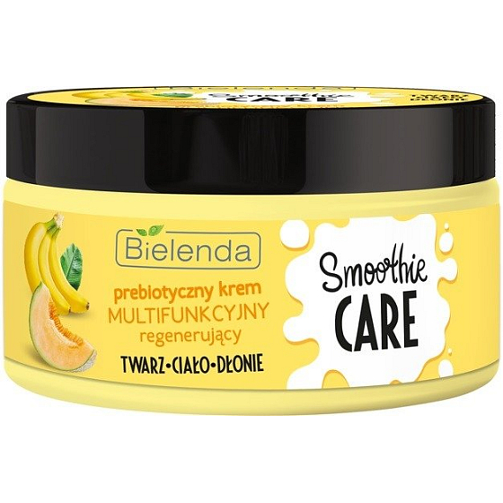 Bielenda Smoothie Care Banán + Meloun + Probiotika regenerující tělový krém 200 ml