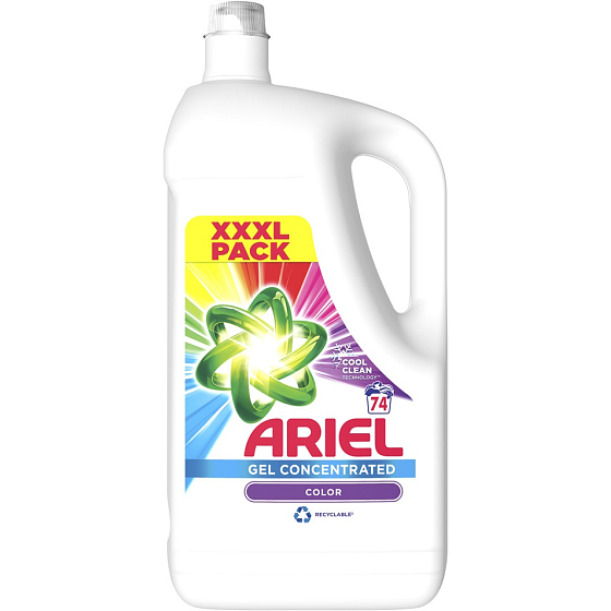 Ariel Color tekutý prací gel na barevné prádlo 74 dávek 4,07 l