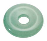 Awenturyn zielony Donut naturalny kamień 30 mm, kamień szczęścia