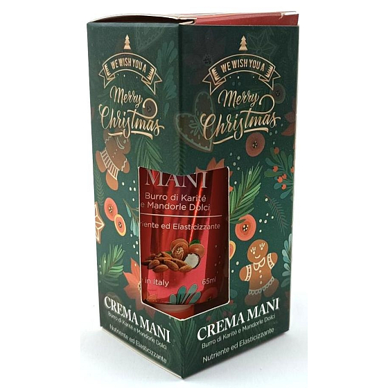 Lady Venezia Wesołych Świąt Burro di Karite e Mandorle Dolci - Masło shea i migdały krem na ręce 65 ml