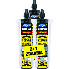 Ceys chemiczna kotwa winylesterowa, 300 ml, 2 + 1