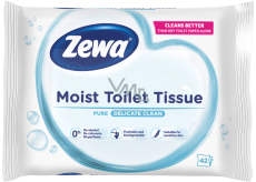 Zewa Pure Moist Toilet Tissue vlhčený toaletní papír, 42 ks