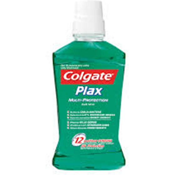Colgate Plax Multi-Protection Soft Mint płyn do ust bez alkoholu, 500 ml