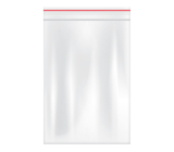 Press Szybkozamykające torebki, 50 µm przezroczyste 10 x 15 cm 100 sztuk