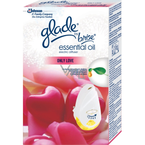 Glade Essential Oil Only Love elektrický osvěžovač vzduchu strojek 20 ml Glade Essential Oil Only Love elektrický osvěžovač vzduchu strojek 20 ml