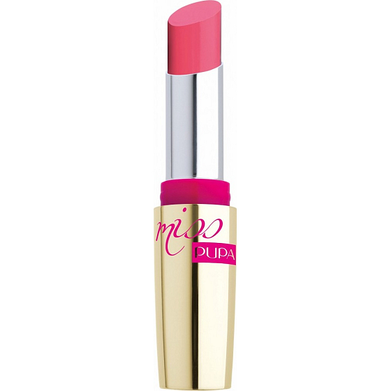 Pupa Dot Shock Miss Pupa Ultra Brilliant Lipstick rtěnka 002 Fair Pink 2,4 ml