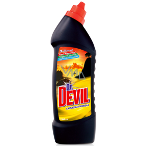 Dr. Devil Lemon Fresh 3v1 Wc tekutý čistič 750 ml Dr. Devil Lemon Fresh 3v1 Wc tekutý čistič 750 ml