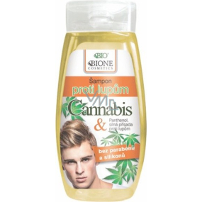 Bione Cosmetics for Men Cannabis Q10 szampon do włosów przeciw łupieżowi 250 ml