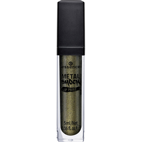 Essence Metal Shock Lip Paint barva na rty 06 Poison Ivy 5 ml
