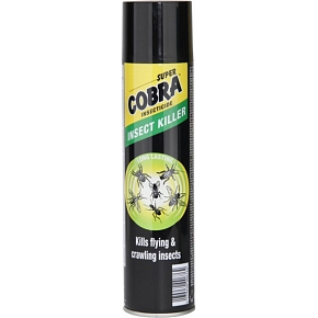 Super Cobra Kills Flying & Crawling Insects sprej proti létajícímu a lezoucímu hmyzu 400 ml