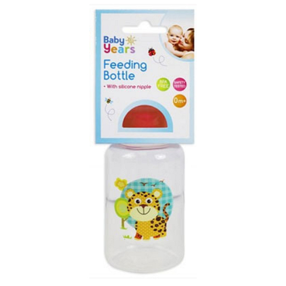 First Steps Safari 0+ butelka dla niemowląt Gepard pomarańczowy 150 ml