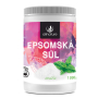 Allnature Epsomská sůl Hořčík, Síran a Máta do koupele uvolňuje svaly, odbourává stres, detoxikuje organismus 1000 g