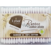 Lybar Original Natural Bamboo patyczki higieniczne bambusowe opakowanie 200 sztuk