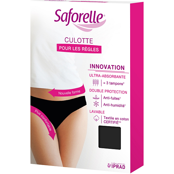 Saforelle Ultra savé menstruační kalhotky velikost 38