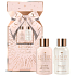 Grace Cole Sweet Vanilla & Almond Glaze tělový krém 50 ml + mycí gel 50 ml, kosmetická sada pro ženy