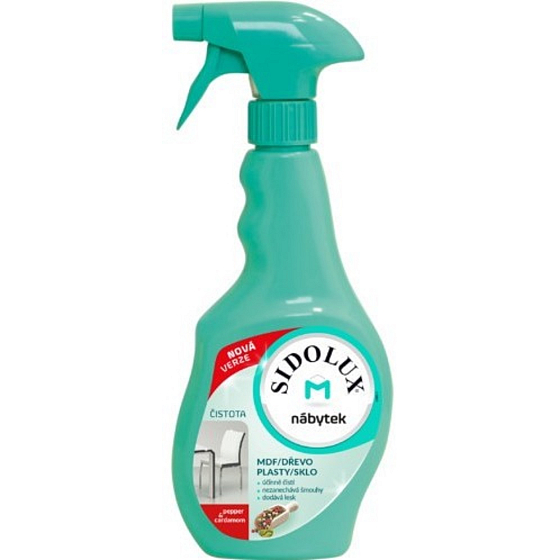 Sidolux M na nábytek Pepper & Cardamon sprej proti prachu rozprašovač 400 ml
