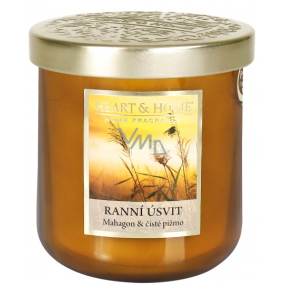 Heart & Home Ranní úsvit sojová vonná svíčka střední hoří až 30 hodin 110 g