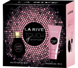 La Rive Touch of Woman woda perfumowana 90 ml + żel pod prysznic 100 ml, zestaw prezentowy dla kobiet