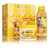 Garnier Fructis Banana Hair Food odżywczy szampon do suchych włosów 350 ml + odżywcza maska do suchych włosów 390 ml, zestaw kosmetyczny