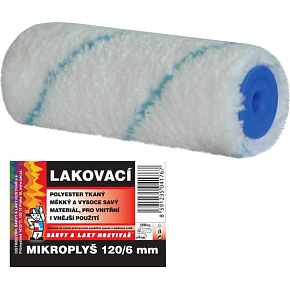 BARWY I LAKI HOSTIVAŘ wałek mikrofibra do malowania do uchwytu 6 mm, 120 mm