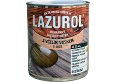 LAZUROL ochranný olejový nátěr s včelím voskem S1022, bezbarvý, 750 ml
