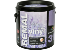 REMAL Vinyl Color mat omyvatelná barva na zeď, 310 levandulově fialová, 3,2 kg
