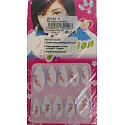 Absolute Cosmetics Nail Art Decal samolepky na nehty 1 aršík různé motivy