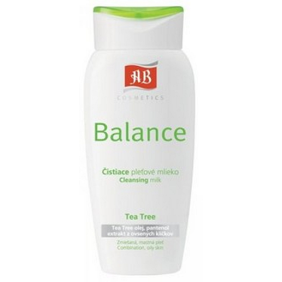 Ab Balance Tea Tree čisticí pleťové mléko 200 ml