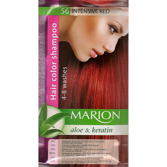 Marion Szampon tonizujący 56 Intensywna czerwień 40 ml