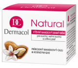 Dermacol Natural Odżywczy krem migdałowy dzienny 50 ml do suchej i wrażliwej skóry