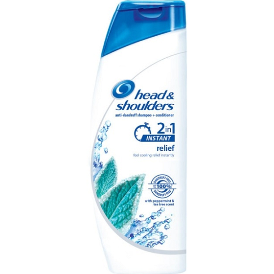 Head&Shoulders Instant Relief 2v1 proti lupům šampon a balzám na vlasy 200 ml