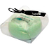 Fragrant Spearmint & Teatre Glycerinové mýdlo masážní s houbou naplněnou vůní máty peprné a čajovníku teatree v barvě zelené 200 g