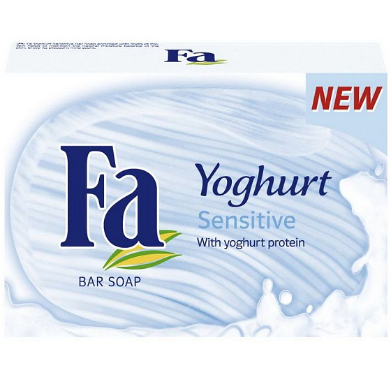 Fa Joghurt Sensitive tuhé toaletní mýdlo 100 g