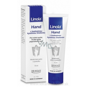 Linola Hand krém pro velmi suché, hrubé nebo popraskané ruce 75 ml