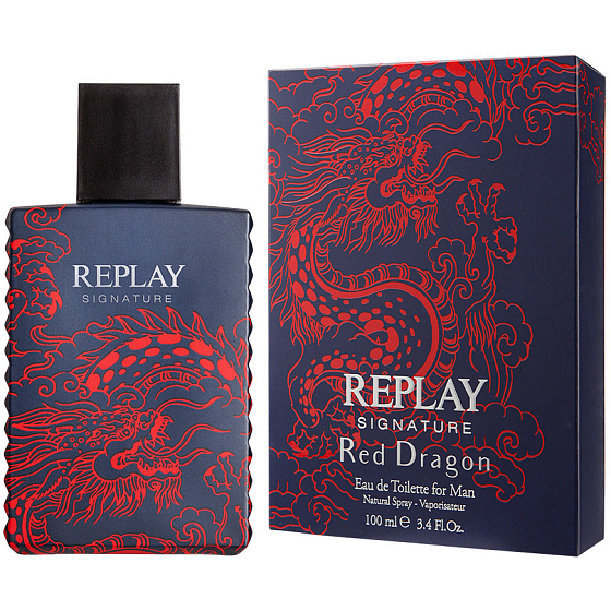Replay Signature Red Dragon toaletní voda pro muže 100 ml
