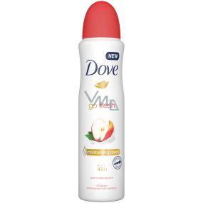 Dove Go Fresh Jablko & Bílý čaj antiperspirant deodorant sprej s 48hodinovým účinkem pro ženy 150 ml Dove Go Fresh Jablko & Bílý čaj antiperspirant deodorant sprej s 48hodinovým účinkem pro ženy 150 ml