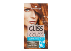 Schwarzkopf Gliss Color farba do włosów 7-7 Średni Blond 2 x 60 ml