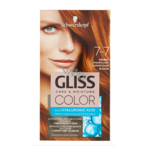 Schwarzkopf Gliss Color farba do włosów 7-7 Średni Blond 2 x 60 ml