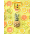 Nekupto Dárková papírová taška 18 x 23 x 10 cm Ananas 1876 01 KFM