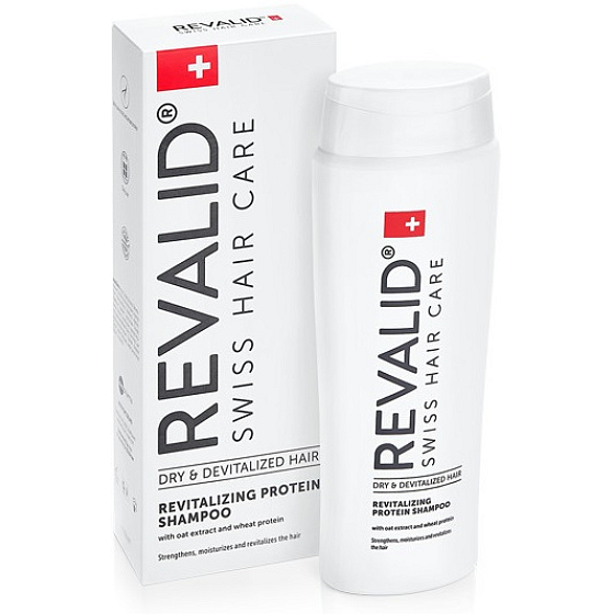 Revalid Posilující proteinový šampon pro suché a poškozené vlasy 250 ml