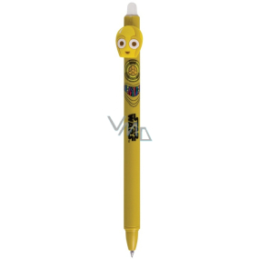 Colorino Gumowalne pióro Star Wars żółte, niebieski wkład 0,5 mm