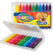 Colorino Barwy do malowania twarzy etui z 12 kolorami