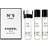 Chanel No.5 L Eau woda toaletowa uzupełniająca dla kobiet 3 x 20 ml