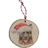 Bohemia Gifts Ručně vyráběná vánoční ozdoba dřevěná Německý ovčák 6 cm