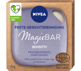 Nivea MagicBar Oczyszczający żel do twarzy z olejem z pestek winogron dla skóry wrażliwej 75 g