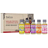 Saloos Kouzlo relaxace Erotika masážní olej 20 ml + Růže tělový a masážní olej 20 ml + Relax tělový a masážní olej 20 ml + Levandule tělový a masážní olej 20 ml + Devatero kvítí tělový a masážní olej 20 ml, kosmetická sada pro ženy